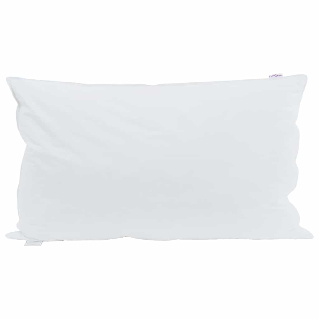 Cuscino 2 pz 40 x 80 cm Piuma Bianco