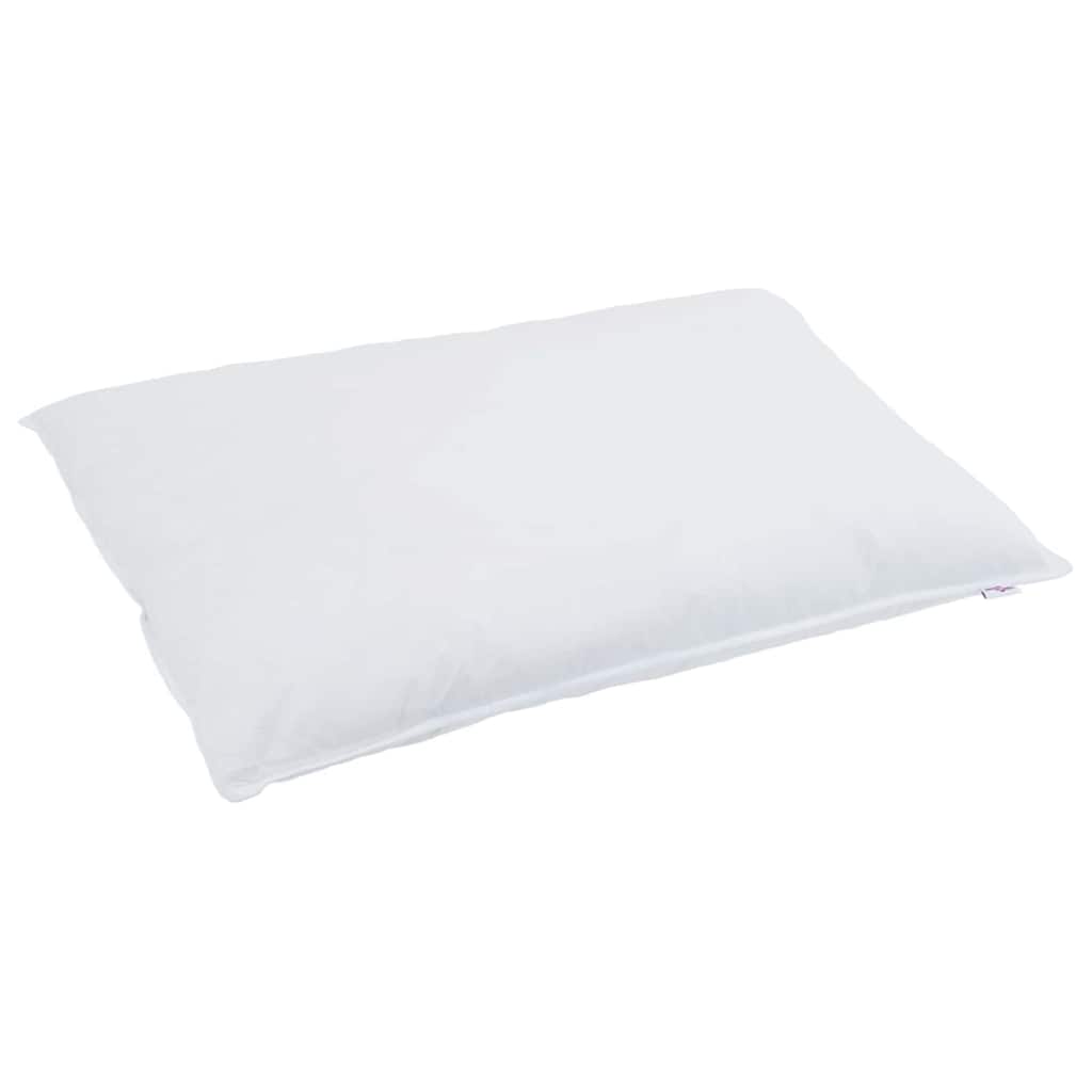 Cuscino 2 pz 40 x 80 cm Piuma Bianco