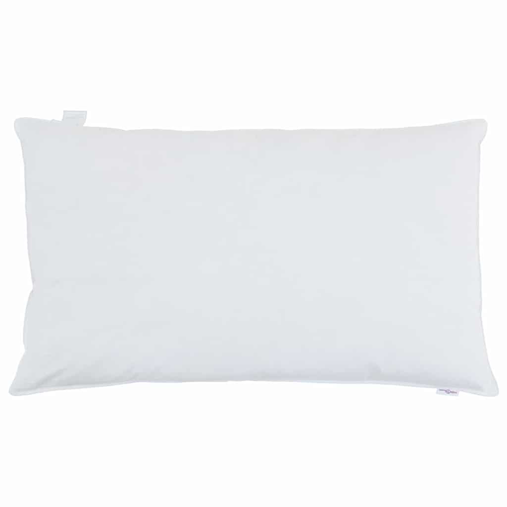 Cuscino 2 pz 40 x 80 cm Piuma Bianco
