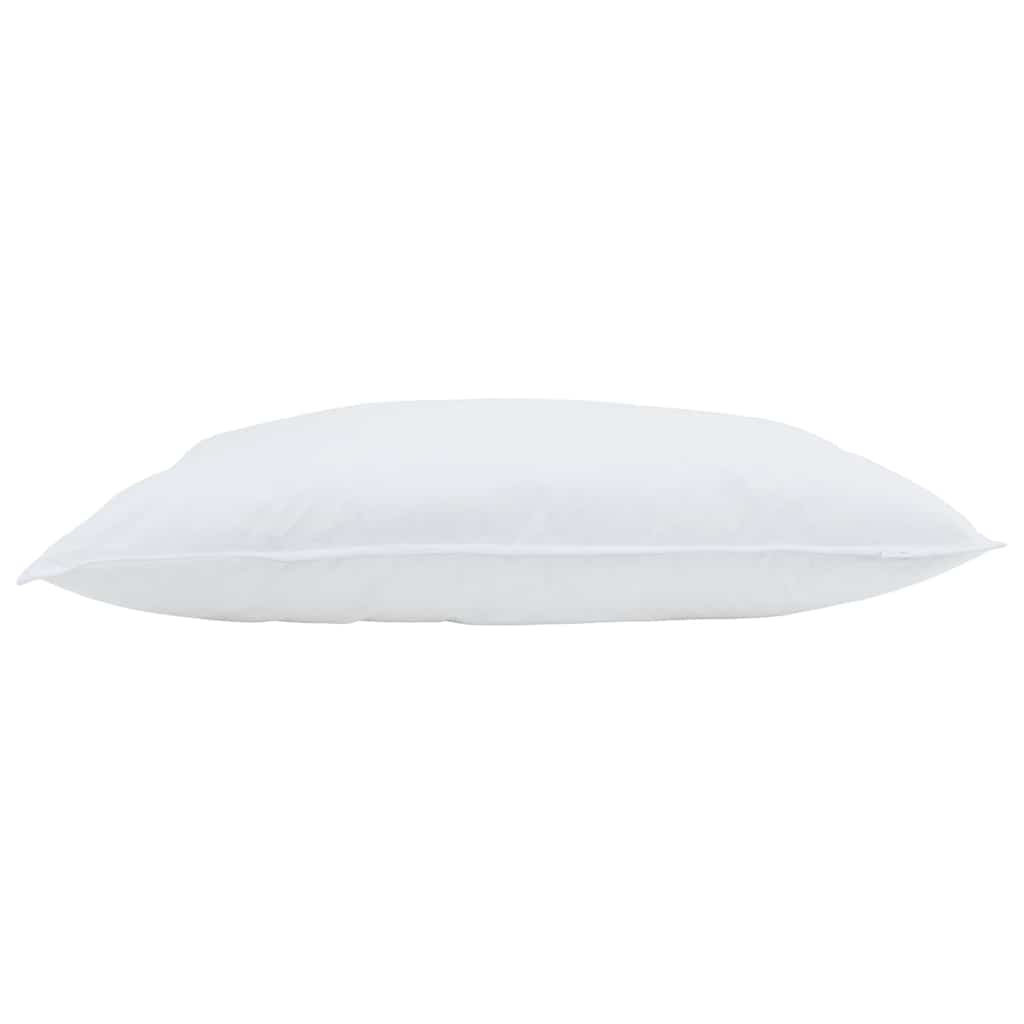 Cuscino 2 pz 60 x 70 cm Piuma Bianco