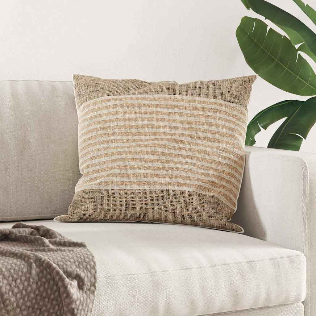 Cuscino 80 x 80 cm Cotone Bianco