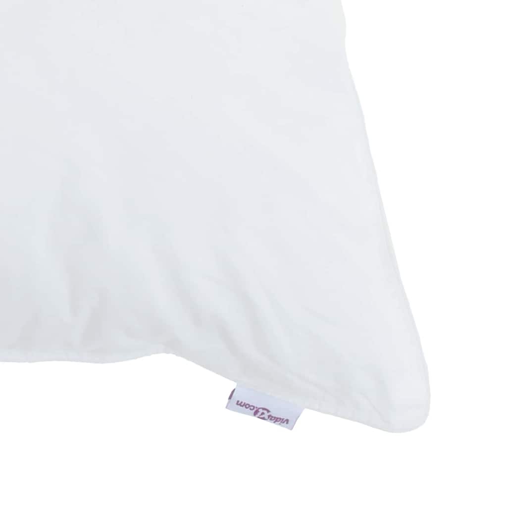 Cuscino 2 pz 40 x 60 cm Cotone Bianco