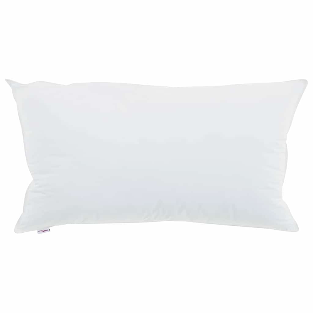 Cuscino 2 pz 40 x 80 cm Cotone Bianco
