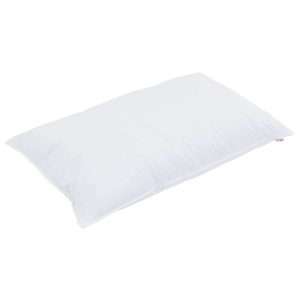Cuscino 2 pz 40 x 80 cm Cotone Bianco