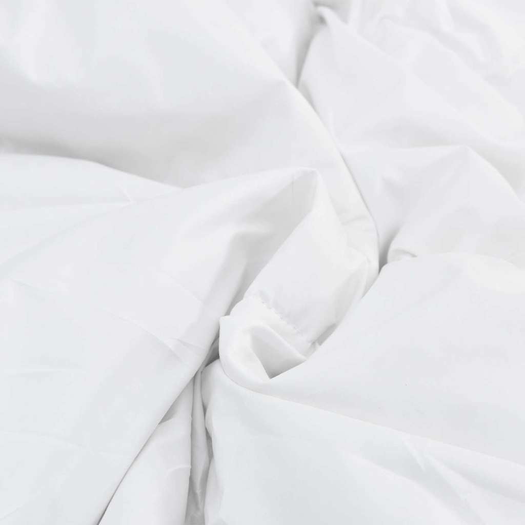 Piumino Letto Estivo 220 x 155 x 3 cm Estate Poliestere Bianco