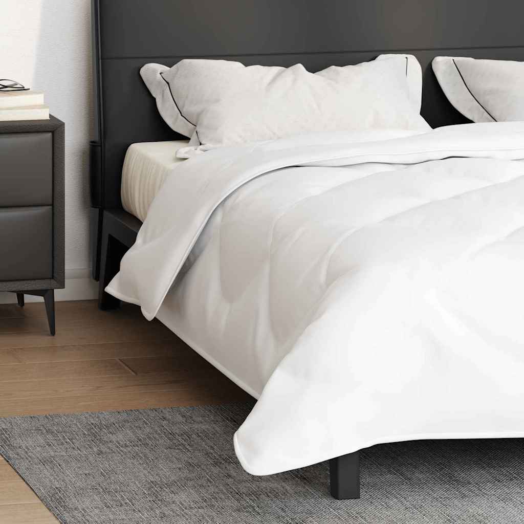 Piumone 240 x 200 x 5 cm No Poliestere Bianco Traspirante