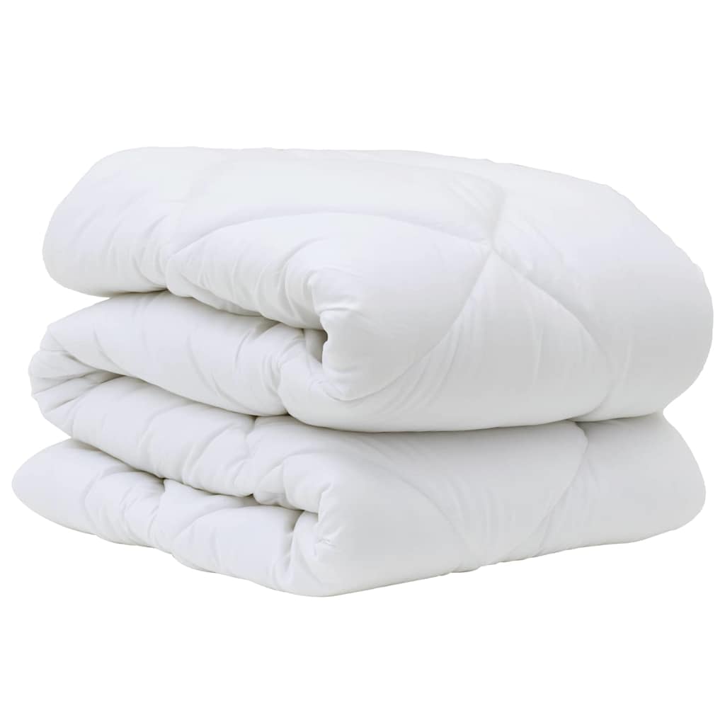 Piumone Invernale 200 x 155 x 5 cm Inverno Poliestere Bianco