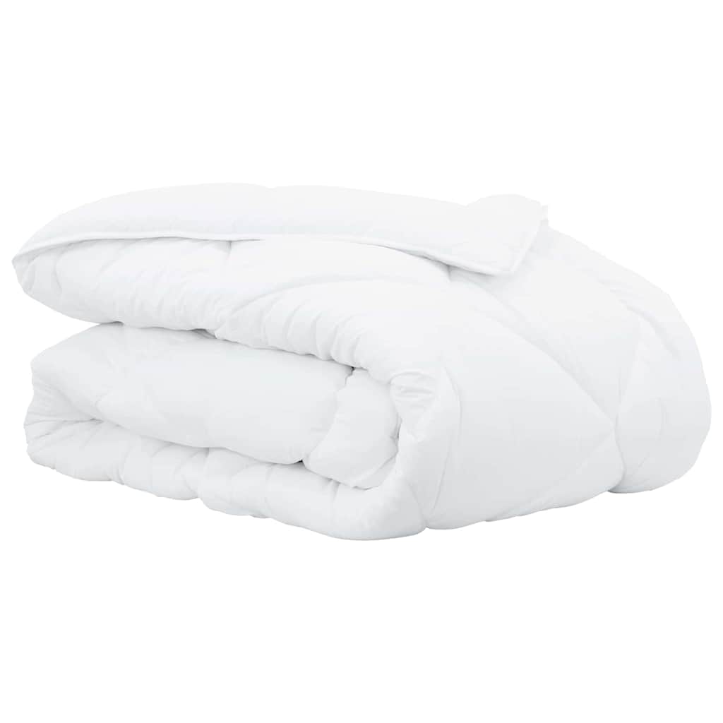 Piumone Invernale 220 x 202 x 5 cm Inverno Poliestere Bianco