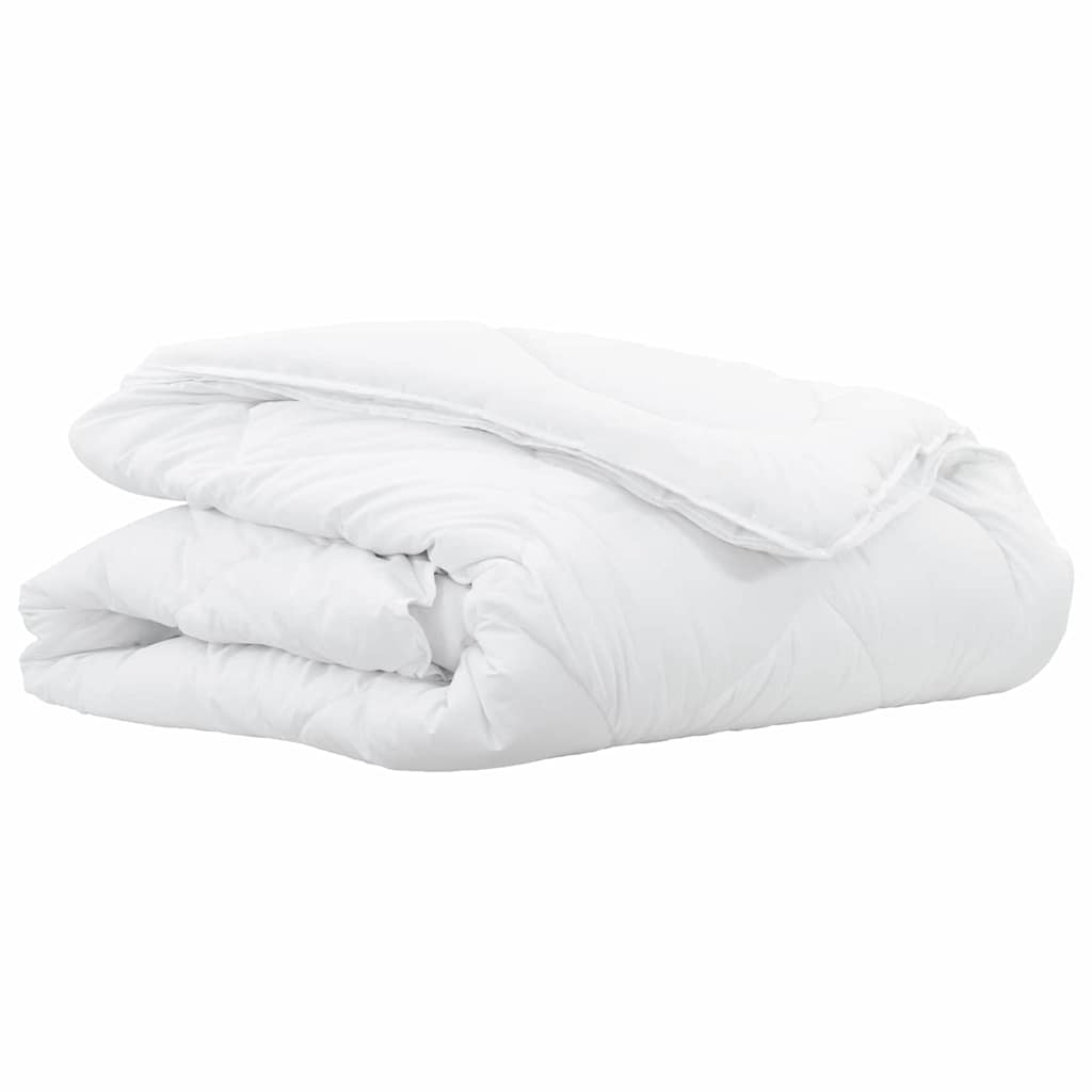 Piumone 2-in-1 200 x 140 x 10 cm Inverno Poliestere Bianco