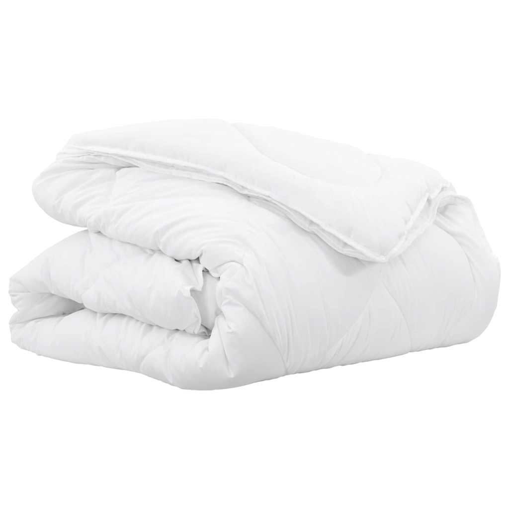 Piumone 2-in-1 240 x 200 x 8 cm Inverno Poliestere Bianco