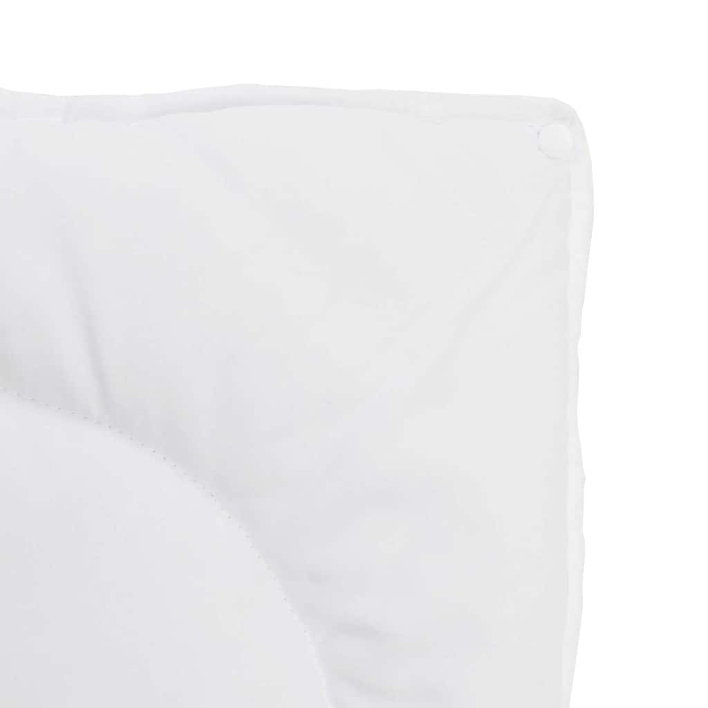 Piumone 2-in-1 220 x 200 x 10 cm Inverno Poliestere Bianco