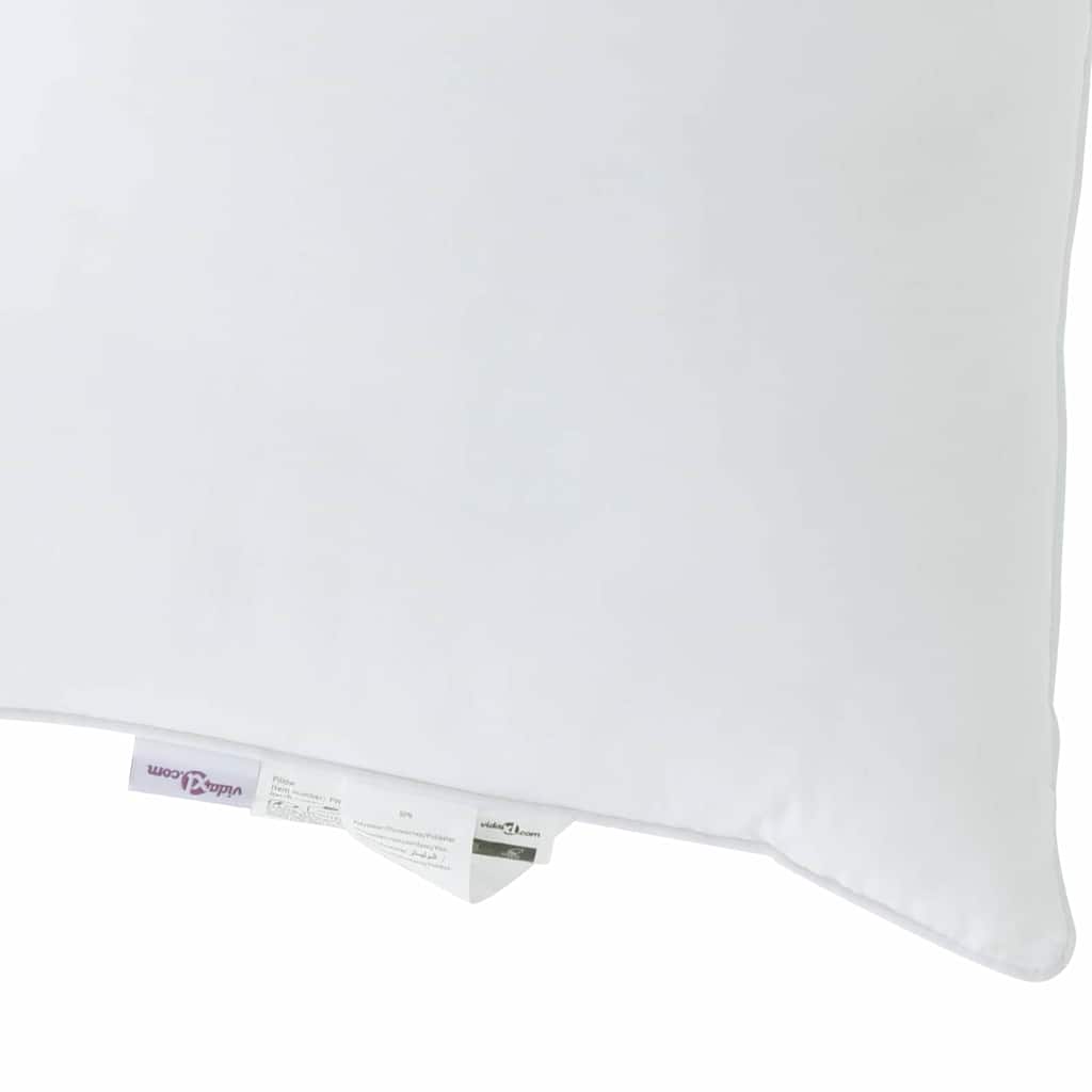 Cuscino 40 x 60 cm Poliestere Bianco
