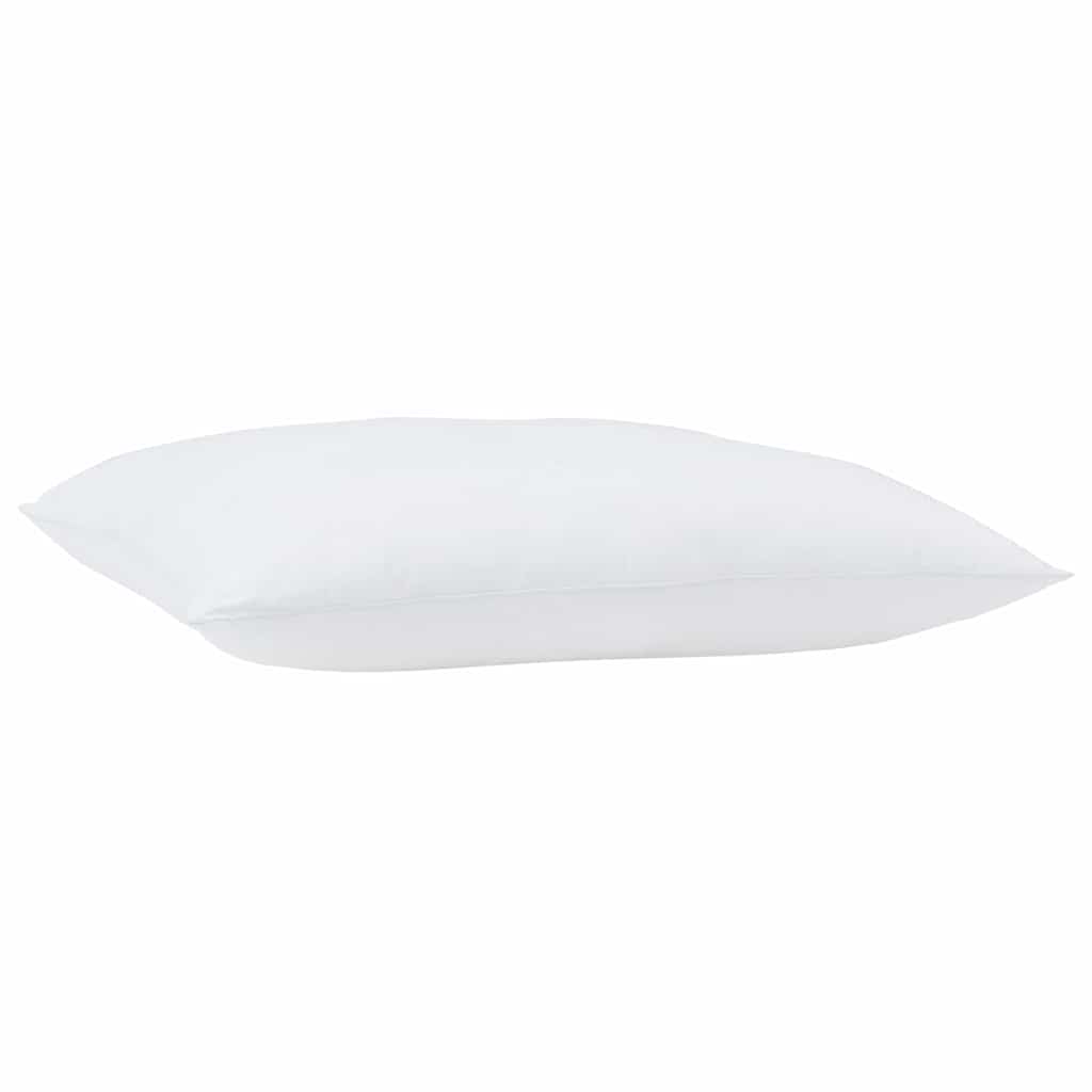 Cuscino 2 pz 70 x 52 x 20 cm Poliestere Bianco