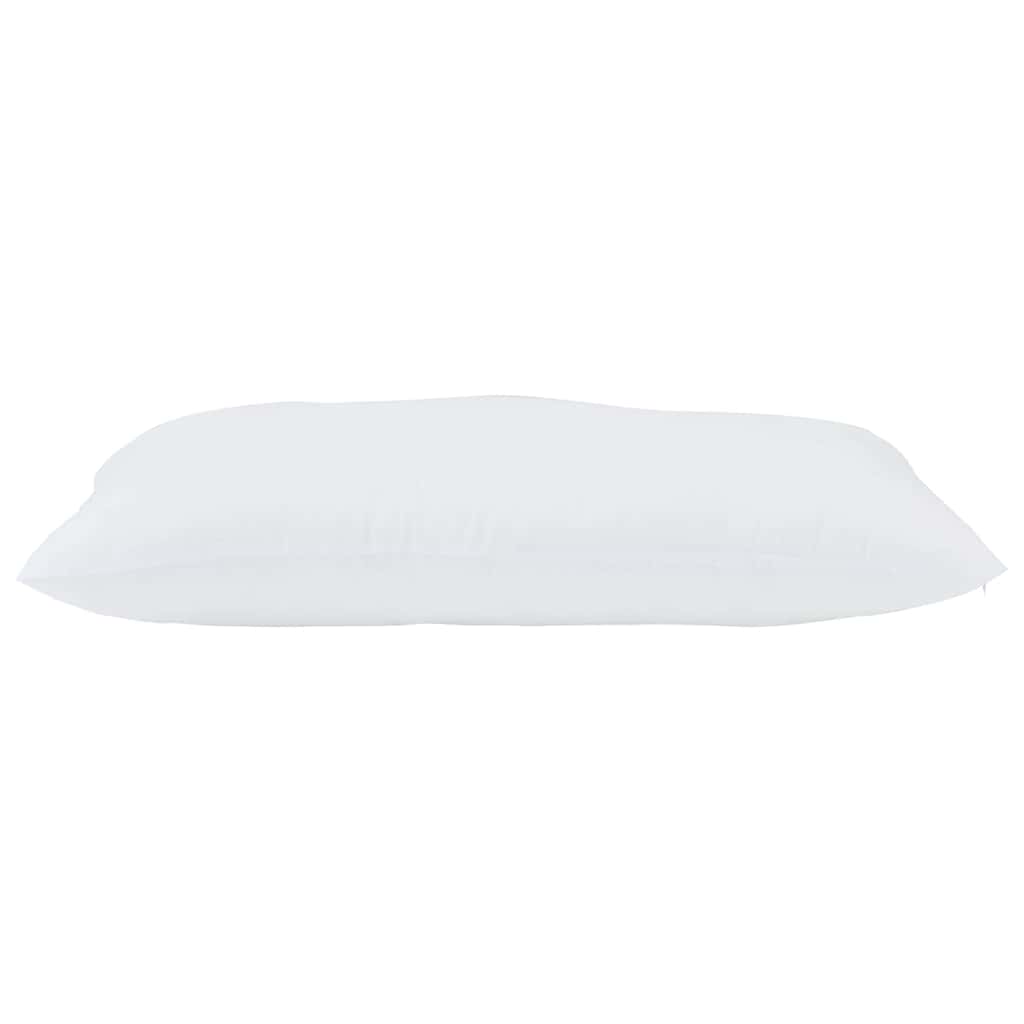 Cuscino 80 x 40 x 20 cm Poliestere Bianco