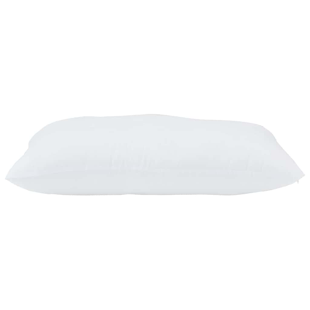 Cuscino 2 pz 51 x 31 x 20 cm Poliestere Bianco