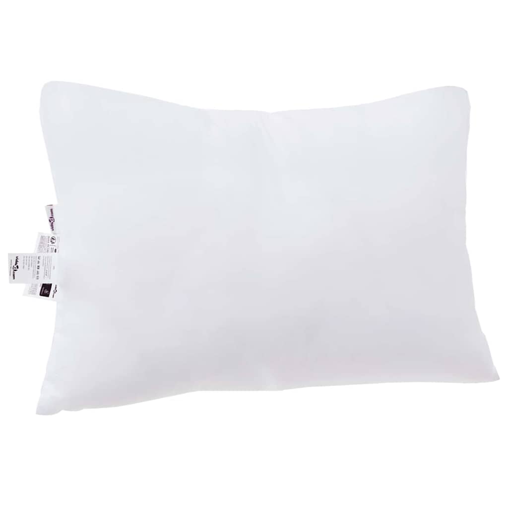 Cuscino 2 pz 51 x 31 x 20 cm Poliestere Bianco