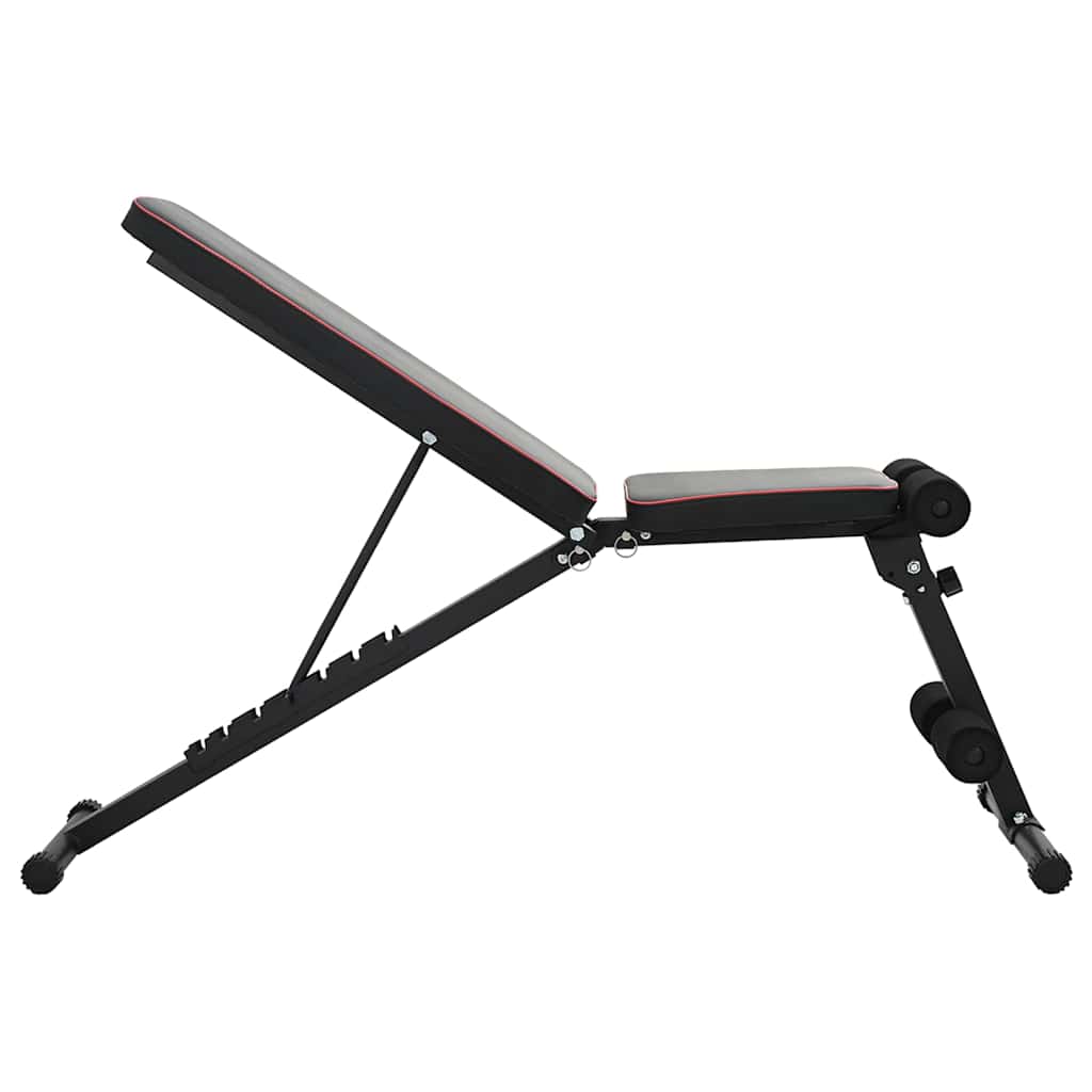 Panca per pesi Nero 131 x 41 x 110 cm