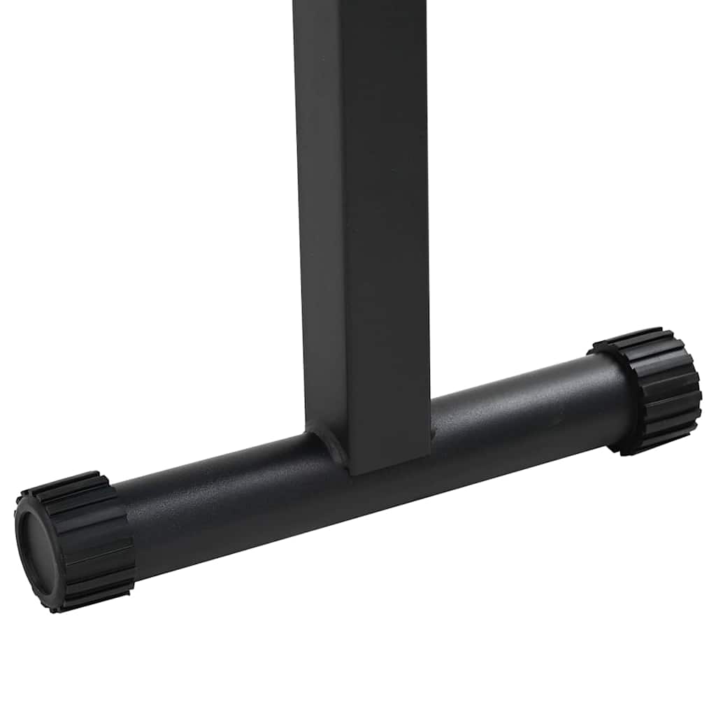 Panca per Pesi Nero 108 x 27 x 41 cm