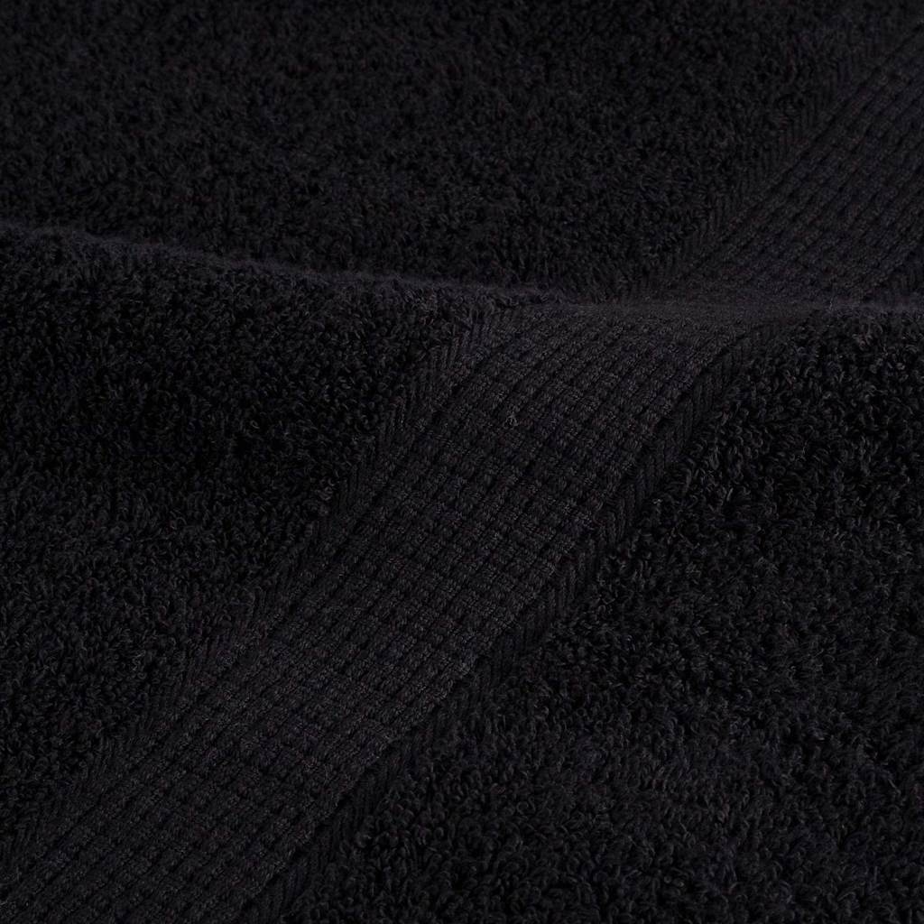 Asciugamano per Ospiti SOLUND 50 pz Nero 30 x 30 cm 550 gsm