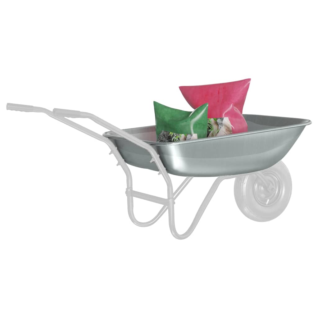 Sostituzione Vassoio Carriola Argento 80 x 60 x 25 cm