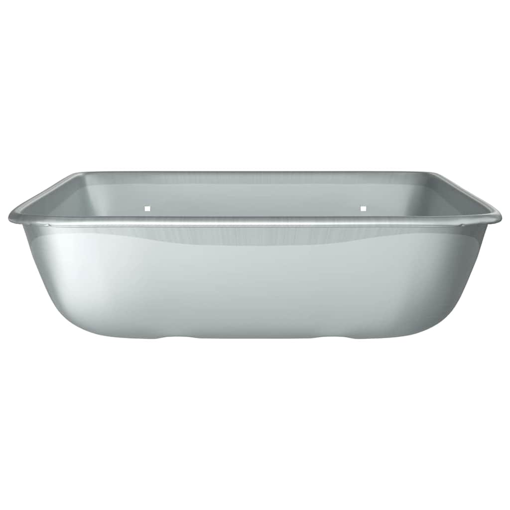 Sostituzione Vassoio Carriola Argento 80 x 60 x 25 cm