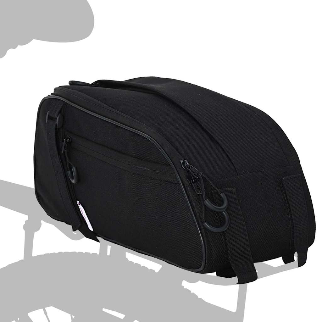 Borsa per biciclette Nero 38 x 16 x 16 cm Poliestere