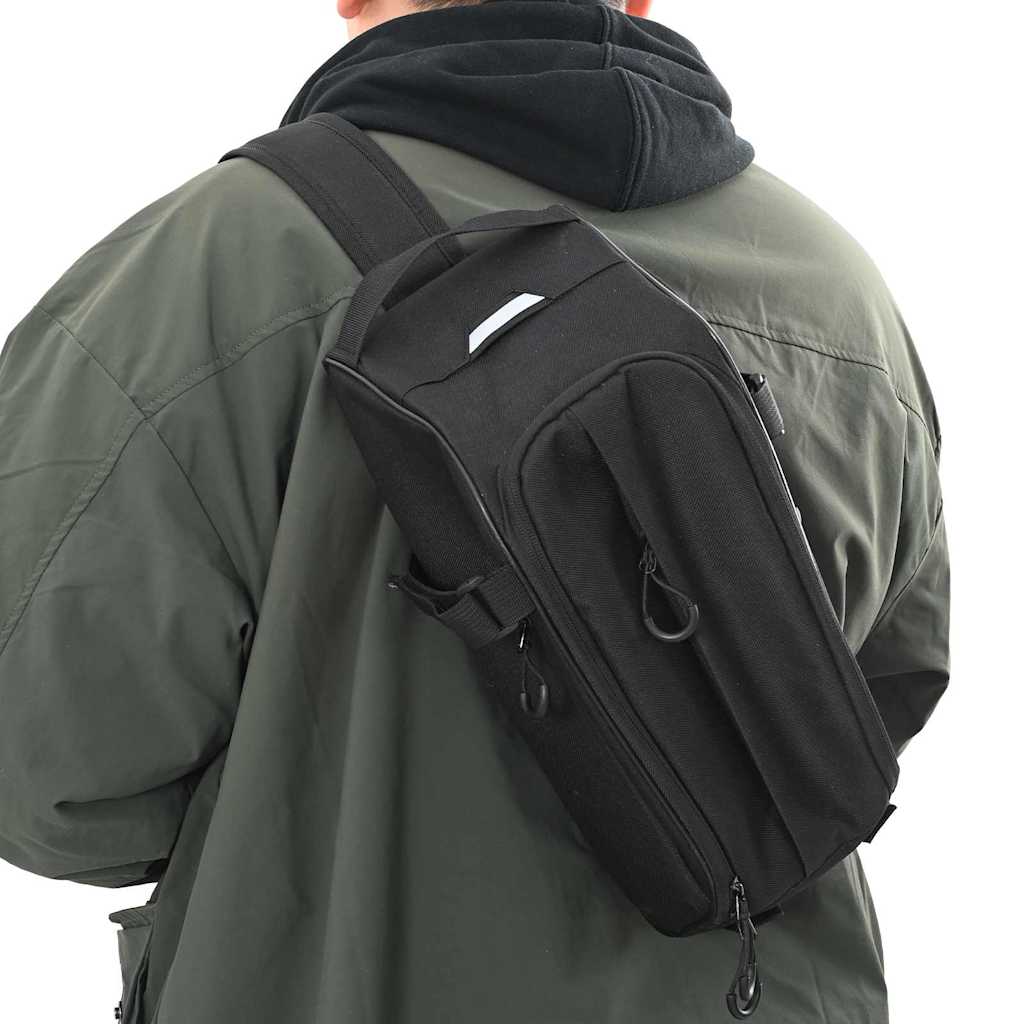 Borsa per biciclette Nero 38 x 16 x 16 cm Poliestere