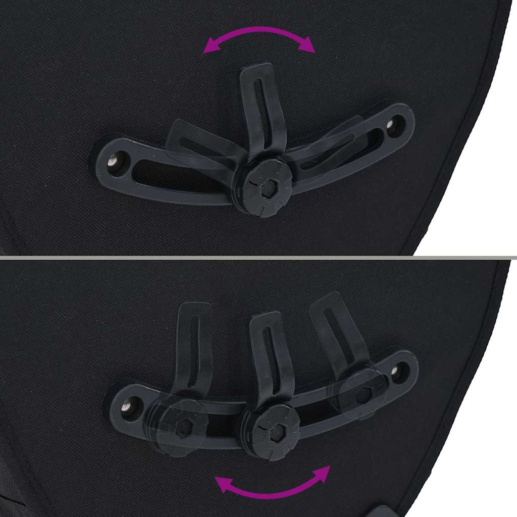 Borsa per biciclette Nero 32,5 x 17 x 57 cm Poliestere