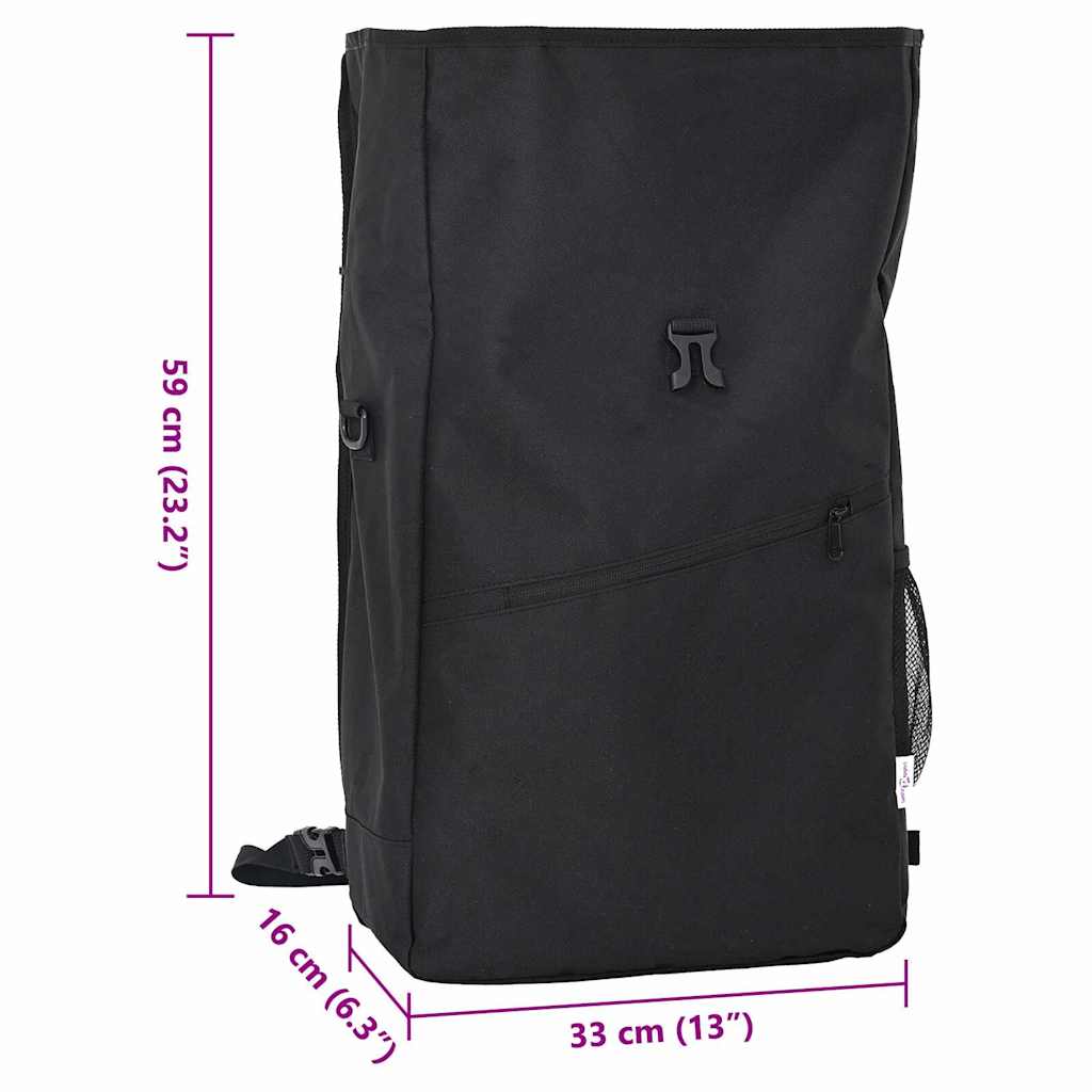 Borsa per biciclette Nero 33 x 16 x 60 cm Poliestere