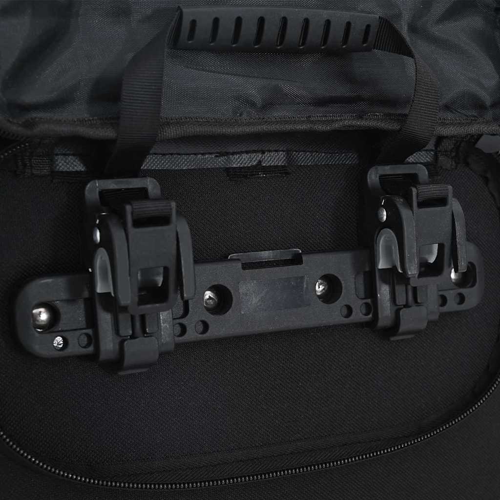 Borsa per biciclette Nero 31 x 13 x 58 cm Poliestere