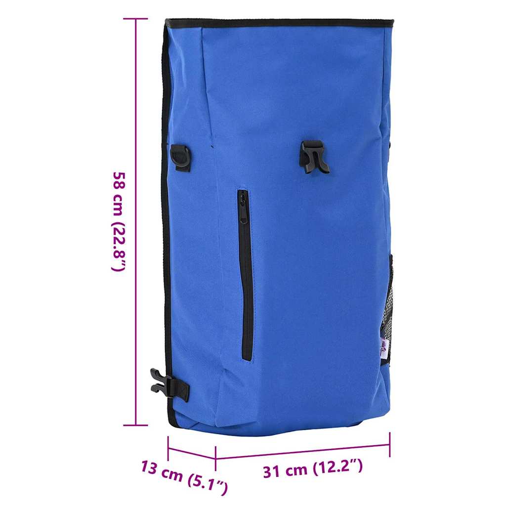 Borsa per biciclette Blu 31 x 13 x 58 cm Poliestere