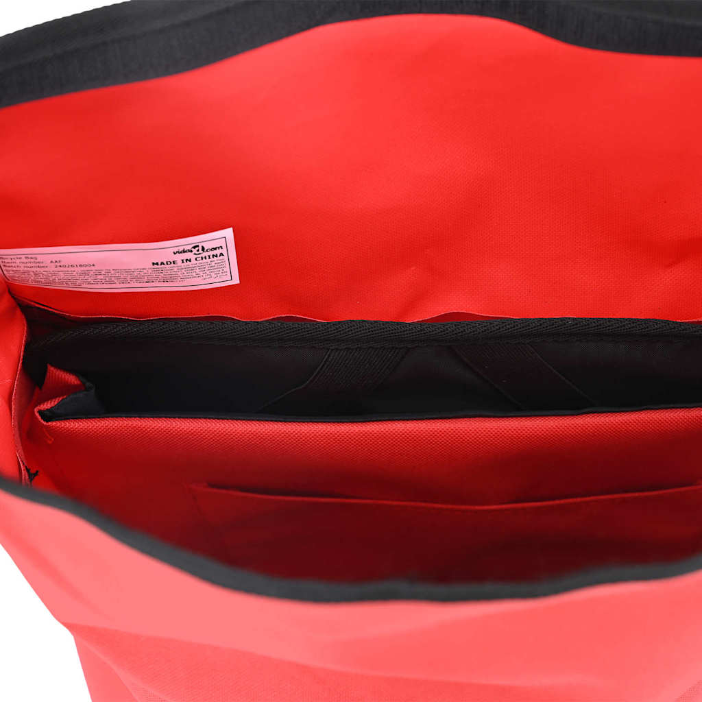 Borsa per biciclette Rosso 31 x 13 x 58 cm Poliestere
