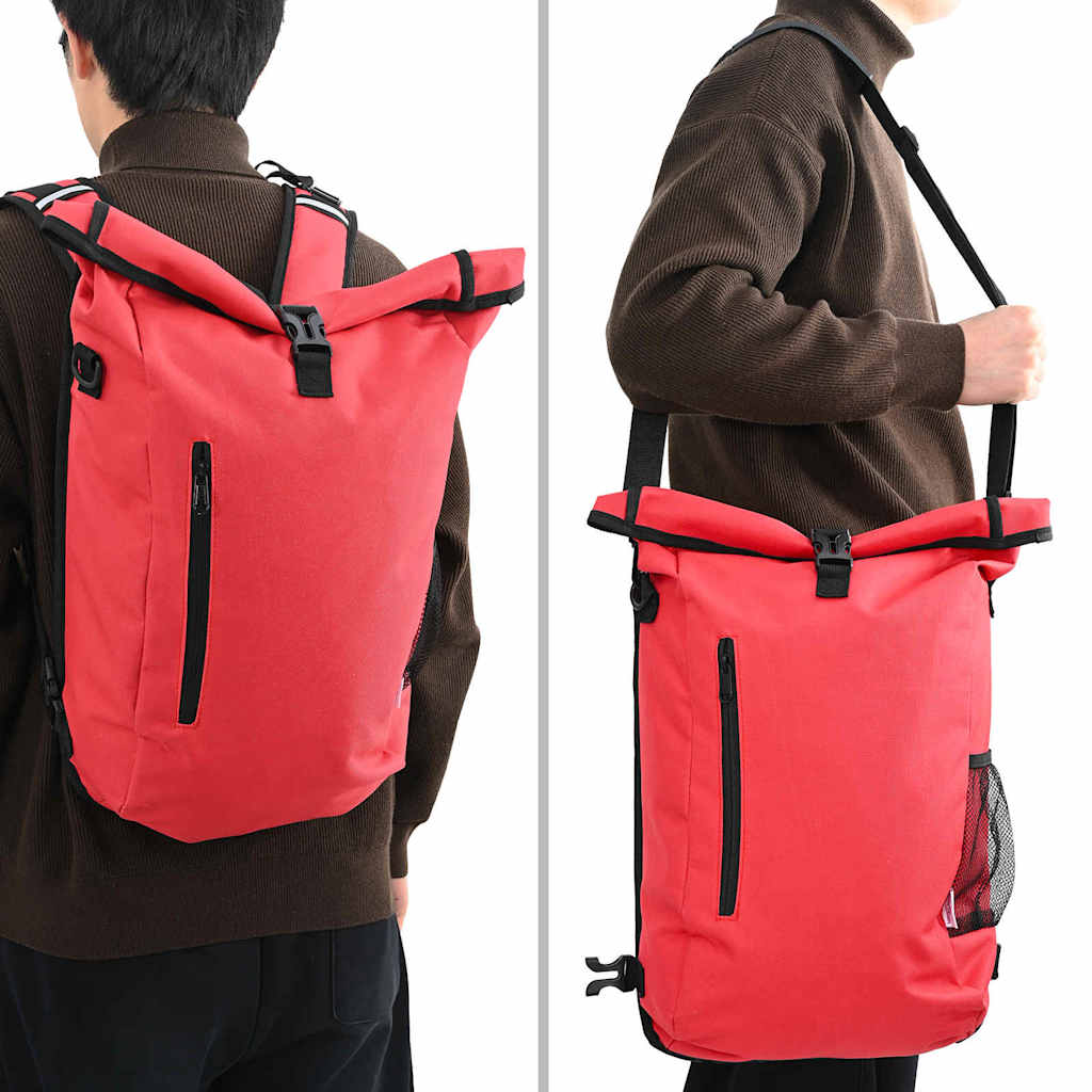 Borsa per biciclette Rosso 31 x 13 x 58 cm Poliestere