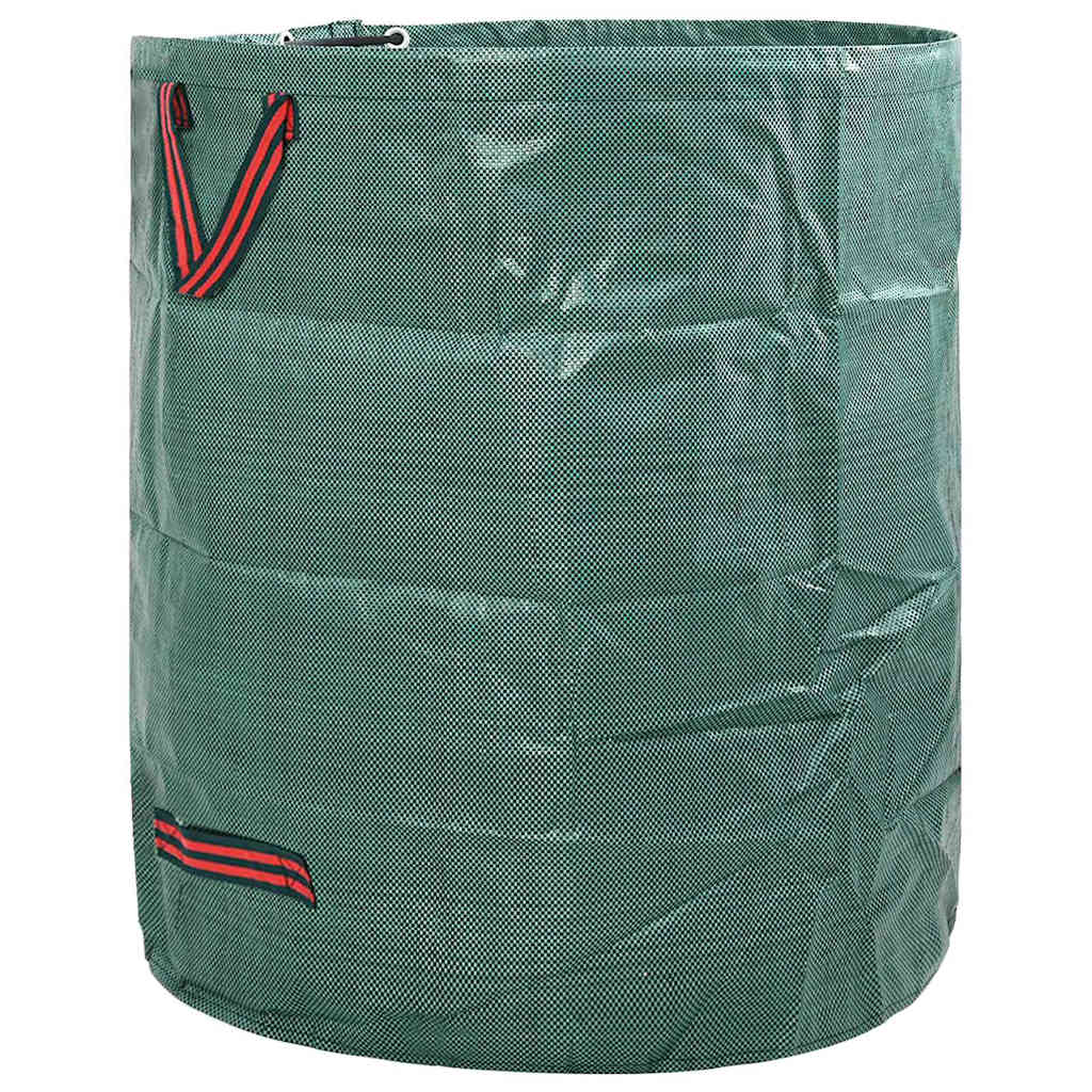 Sacchi per Rifiuti da Giardino 12 pz 120 l Verde Polipropilene