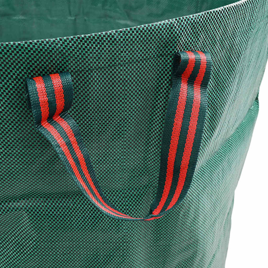Sacchi per Rifiuti da Giardino 12 pz 120 l Verde Polipropilene