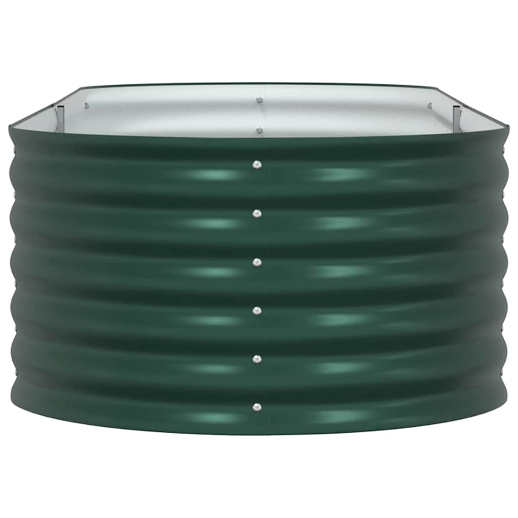 Letto Rialzato Verde 240 x 80 x 44 cm Acciaio