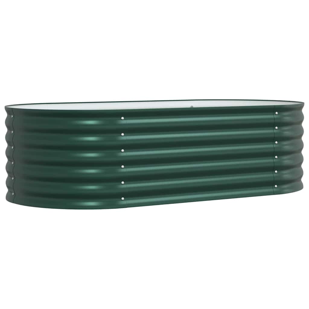 Letto Rialzato Verde 160 x 80 x 44 cm Acciaio