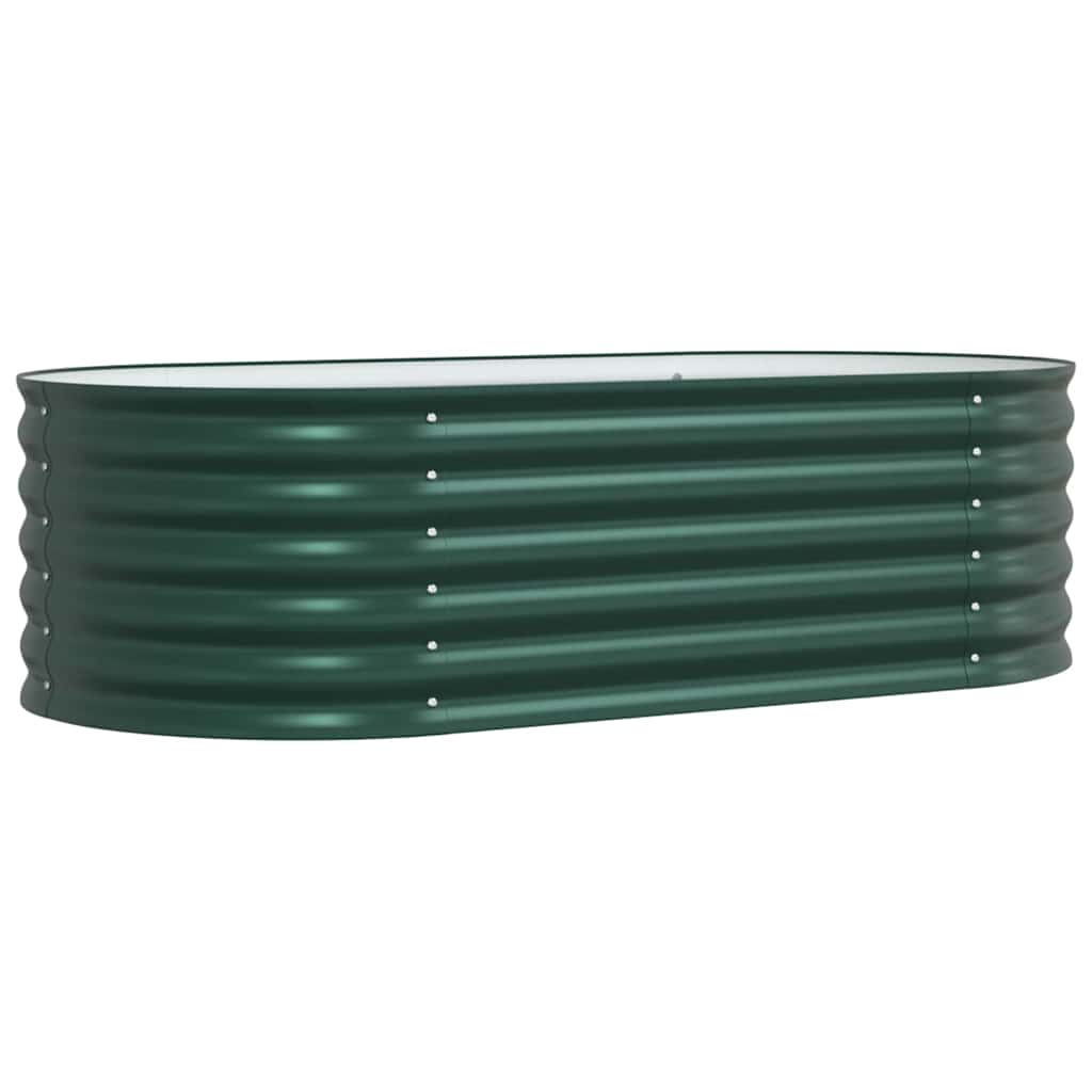 Letto Rialzato Verde 160 x 80 x 44 cm Acciaio