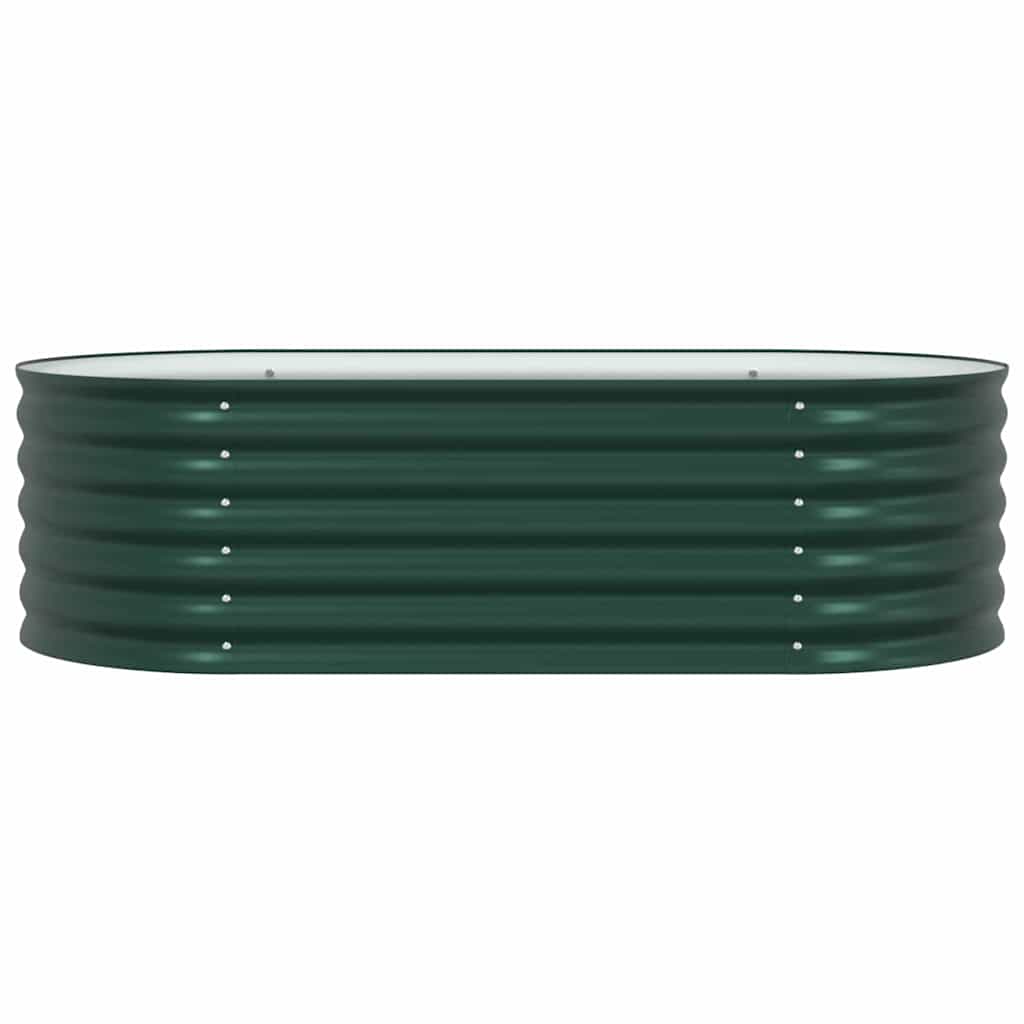 Letto Rialzato Verde 160 x 80 x 44 cm Acciaio