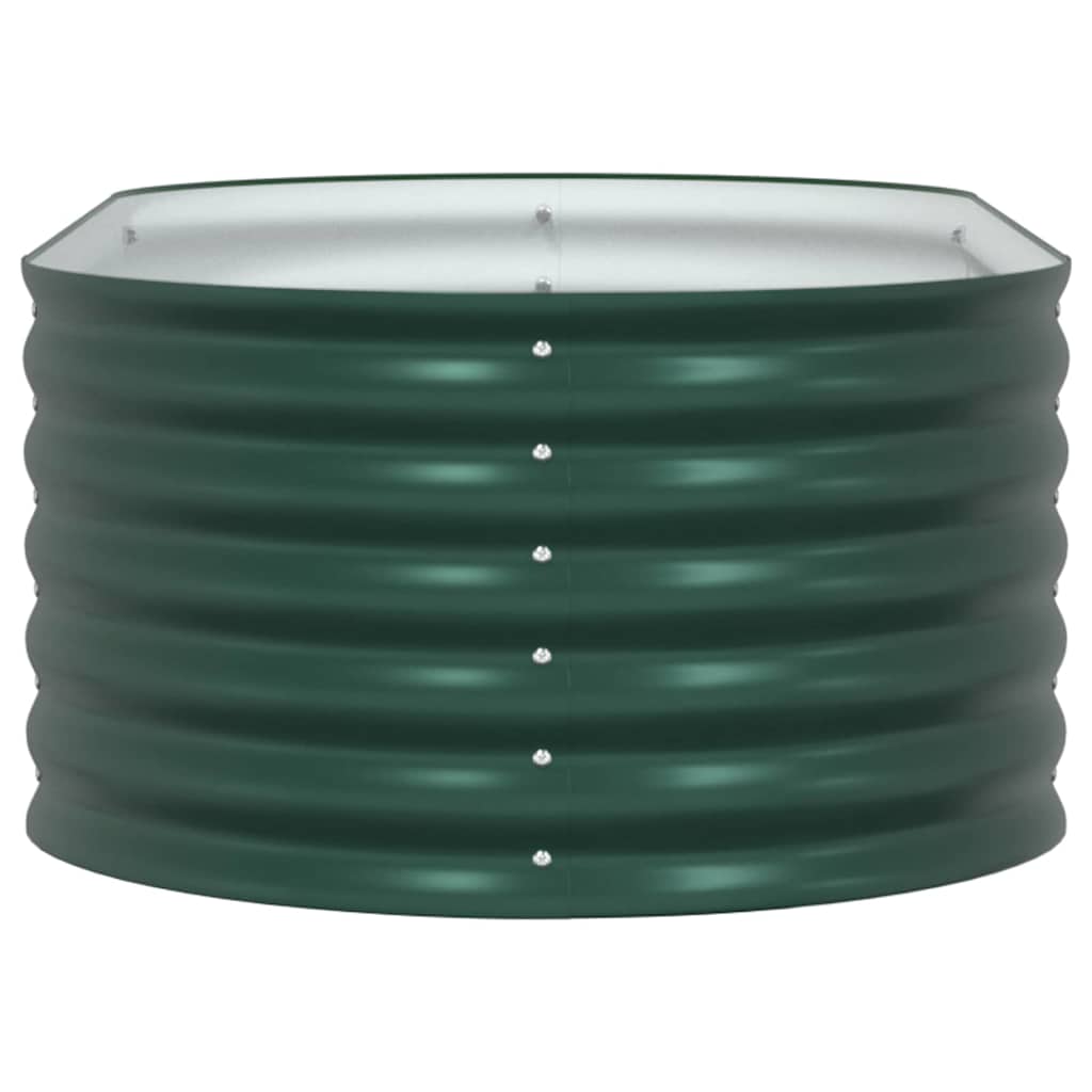 Letto Rialzato Verde 160 x 80 x 44 cm Acciaio
