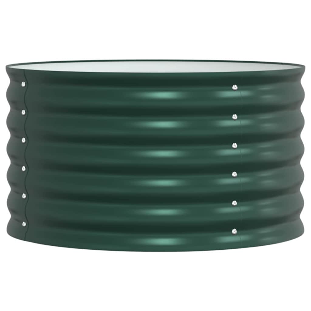 Letto Rialzato Verde 80 x 80 x 44 cm Acciaio
