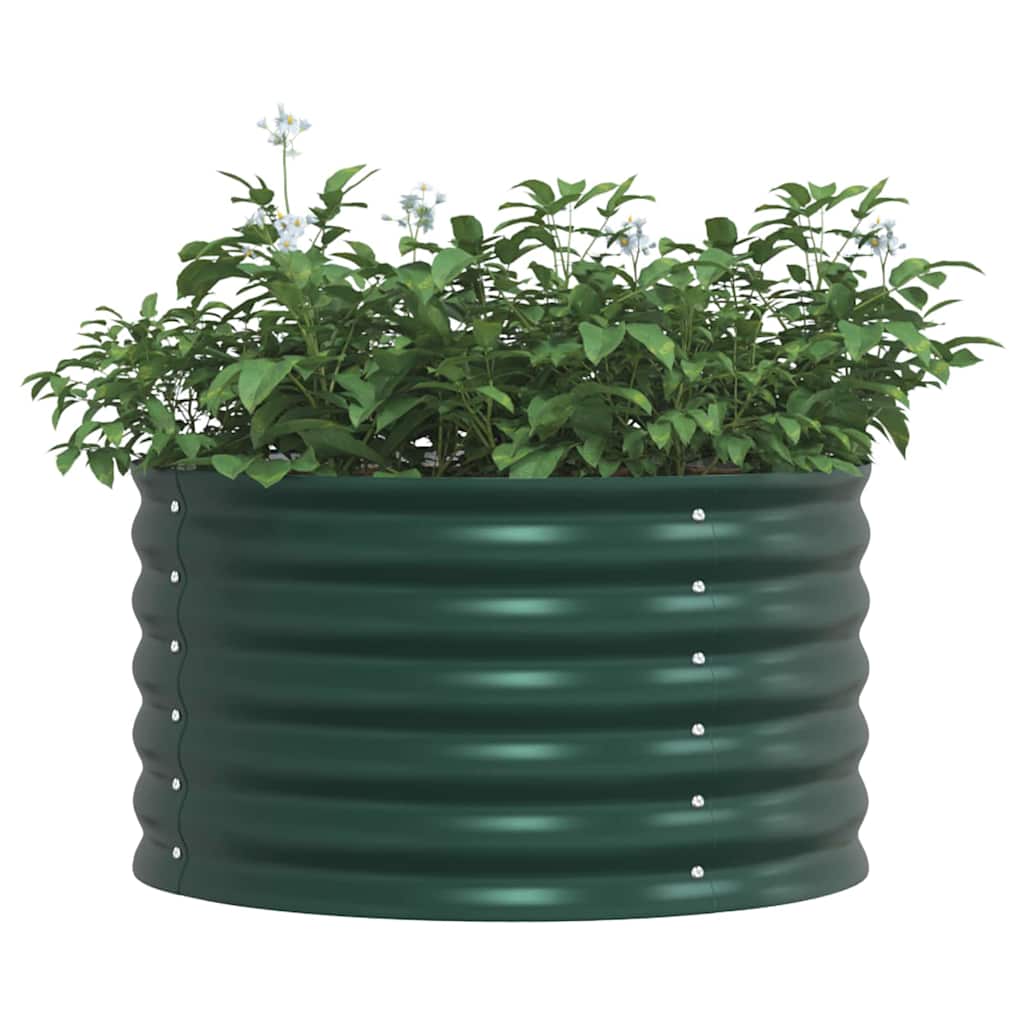Letto Rialzato Verde 80 x 80 x 44 cm Acciaio