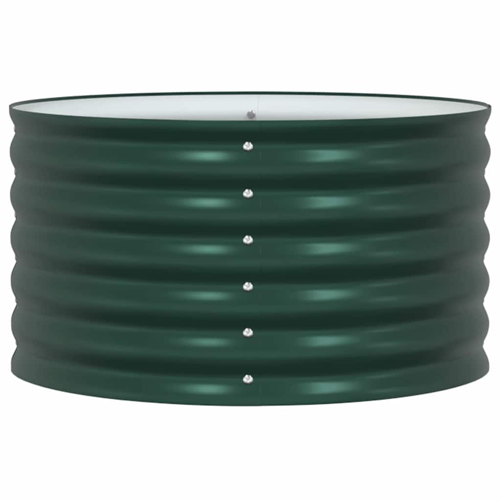 Letto Rialzato Verde 80 x 80 x 44 cm Acciaio