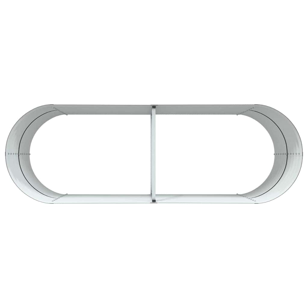 Letto Rialzato Marrone 240 x 80 x 81 cm Acciaio