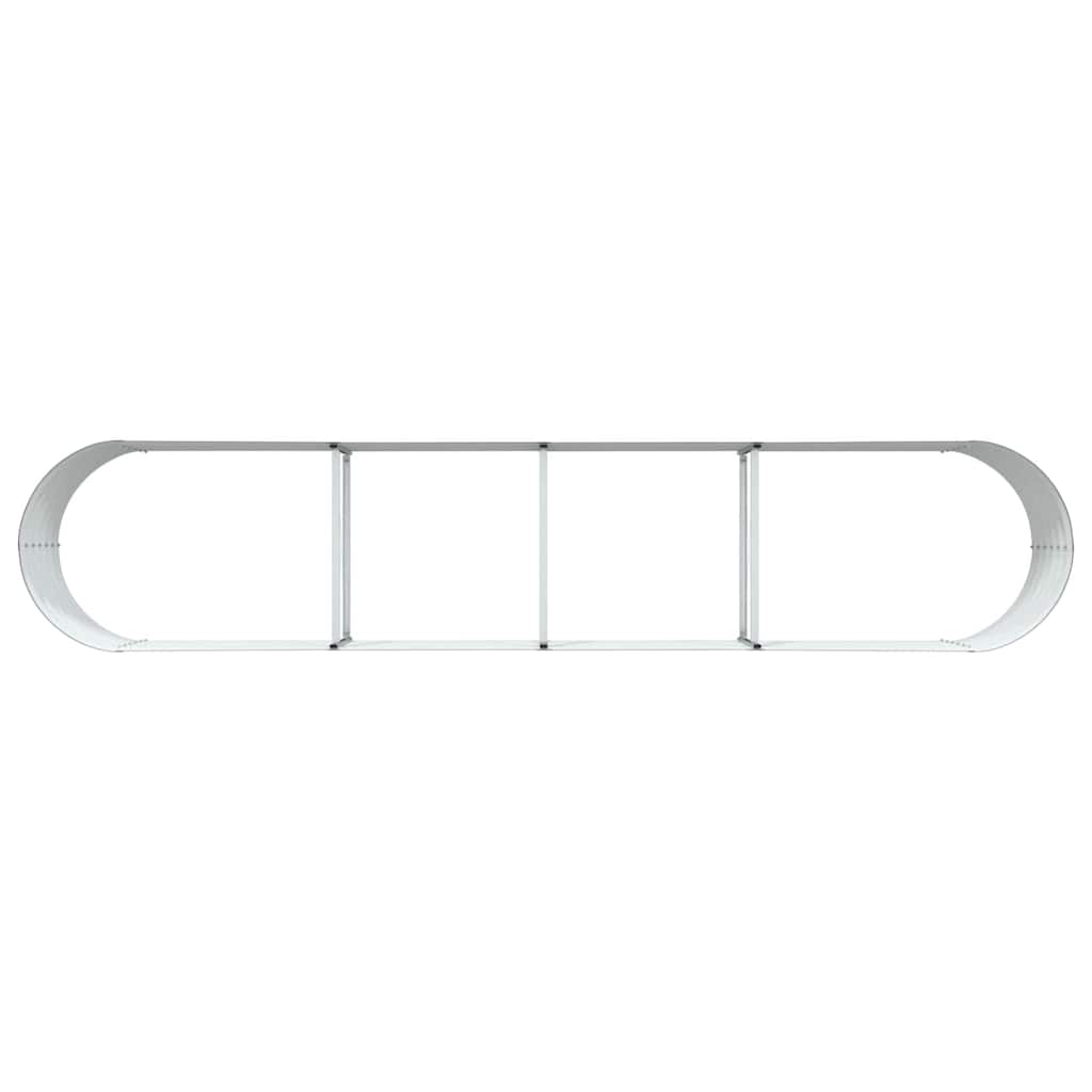 Letto Rialzato Marrone 400 x 80 x 44 cm Acciaio