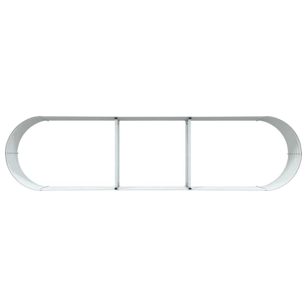 Letto Rialzato Marrone 320 x 80 x 44 cm Acciaio