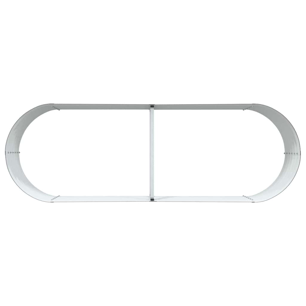 Letto Rialzato Marrone 240 x 80 x 44 cm Acciaio