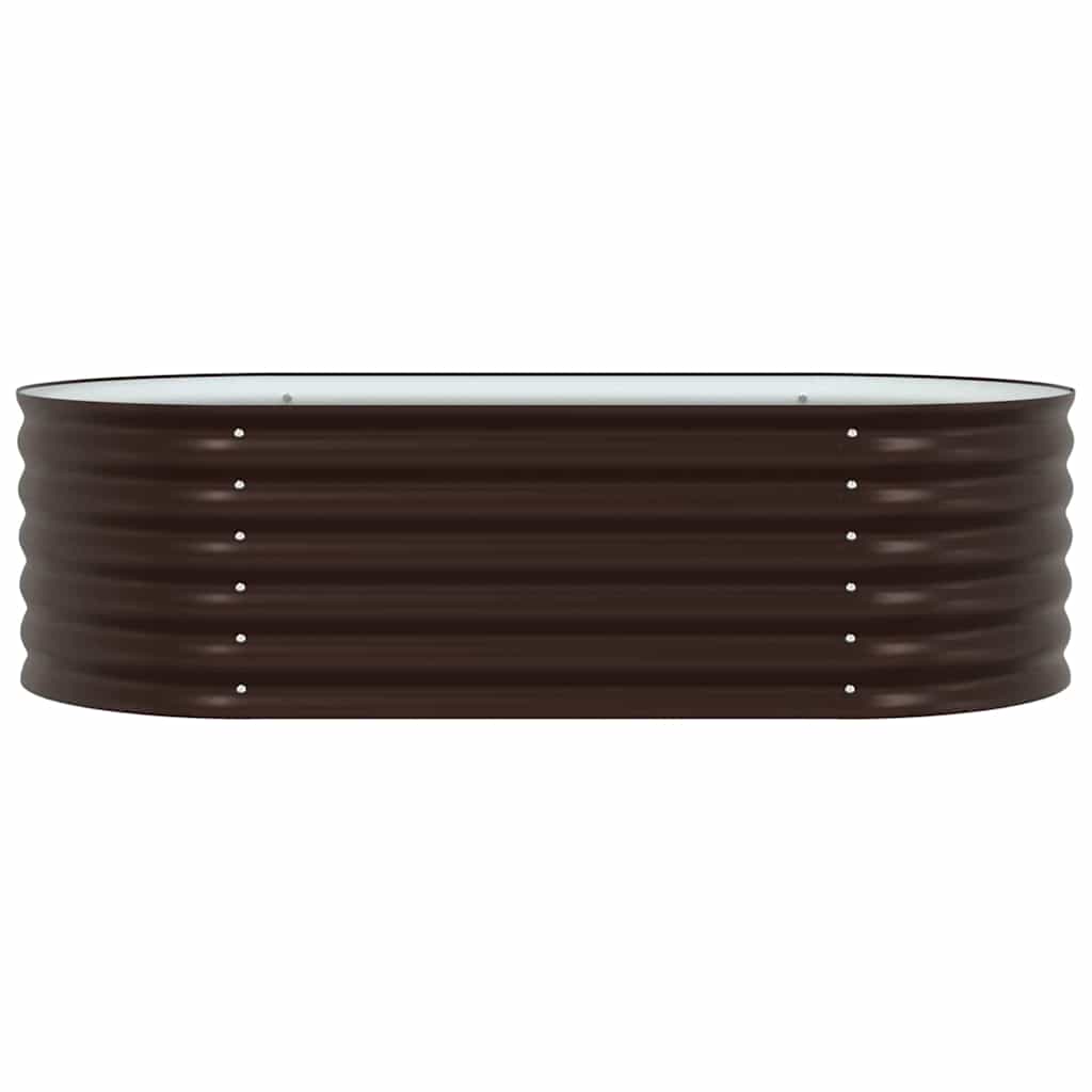 Letto Rialzato Marrone 160 x 80 x 44 cm Acciaio