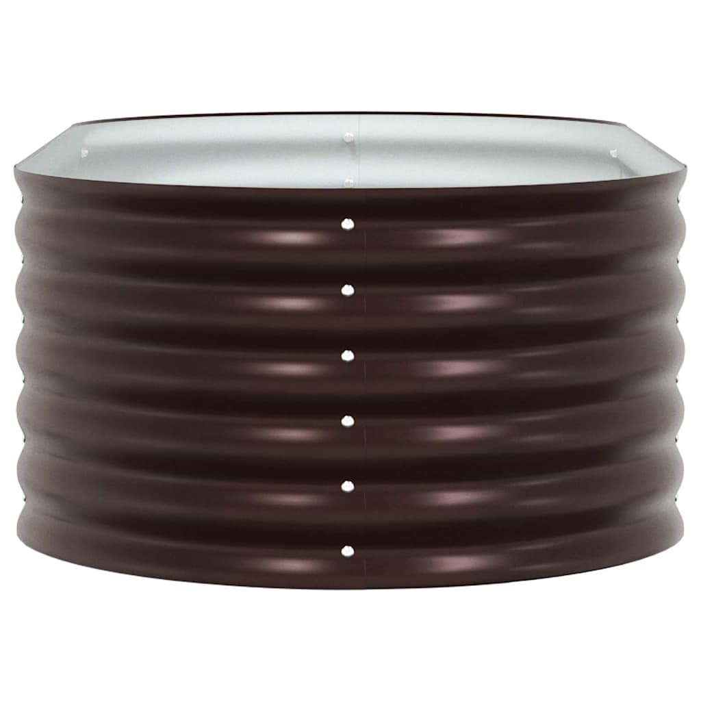 Letto Rialzato Marrone 160 x 80 x 44 cm Acciaio