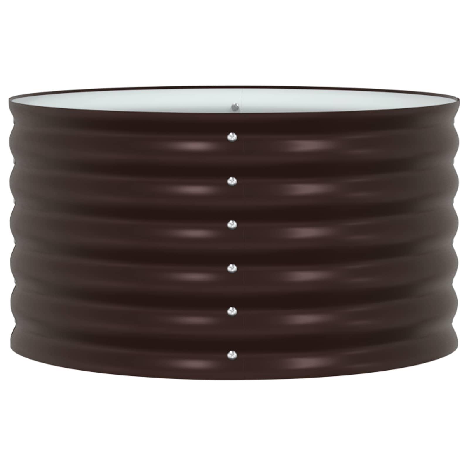 Letto Rialzato Marrone 80 x 80 x 44 cm Acciaio